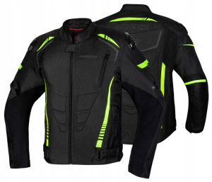Tekstylna Kurtka Motocyklowa Ozone Pulse Fluo 5xl