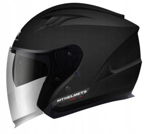 Mt Kask Otwarty Jet Z Blendą Avenue Solid L