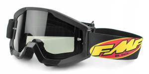Fmf 100% Gogle Powercore Sand Core Czarne Dymione