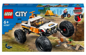 LEGO 60387 Przygody samochodem terenowym z napędem