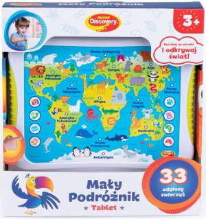 Dumel Interaktywny Tablet Mały Podróżnik