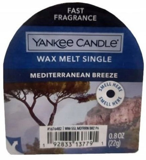 Yankee Candle Wax Wosk Mediterranean Breeze 22g