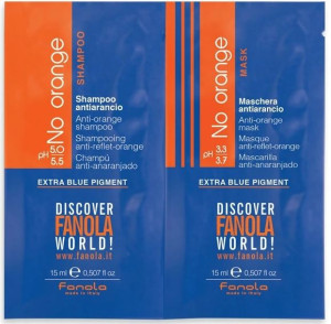 Fanola No Orange Próbka szampon15ml + maska 15ml