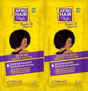 Novex Afro Hair Style Maska 15g + Odżywka 15ml