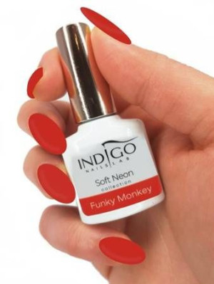 Indigo Lakier Hybrydowy Funky Monkey 7 ml