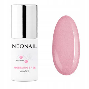 Neonail Baza Calcium Luminous Pink 7,2 ml
