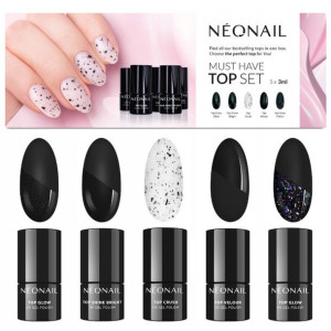 Neonail Zestaw Must Have TOP Set 5x3 ml