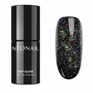 Neonail Top Hybrydowy Glow Multicolor Holo 7,2 ml