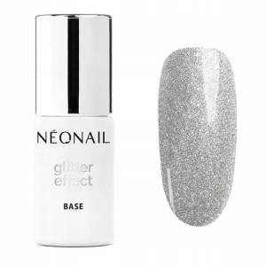 Neonail Baza Glitter Effect Silver Shine 7,2 ml