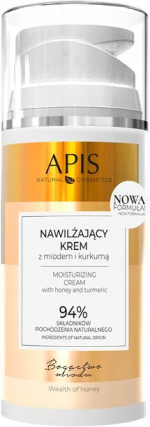 Apis Krem Nawilżający Z Miodem I Kurkumą 100 ml