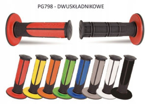 Manetki Off Road 22+25mm Dł.115mm Pomarańczowy