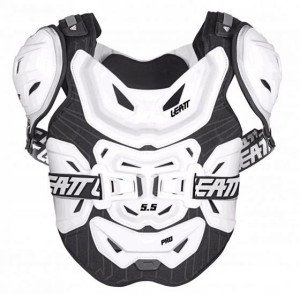 Leatt Osłona Klatki Piersiowej Buzer 5.5 Pro White