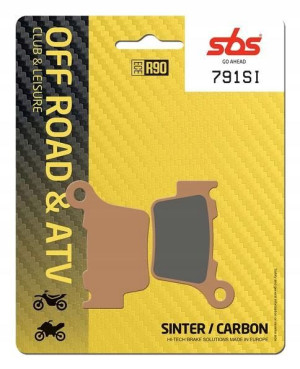 Sbs Klocki Hamulcowe 791si Off-road Sinter Złoty