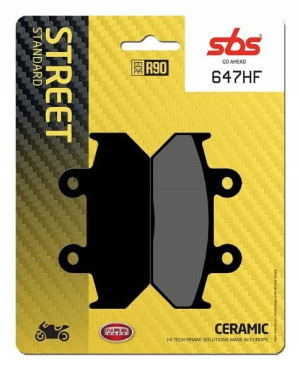 Sbs Klocki Hamulcowe Kh124/2 Street Ceramic