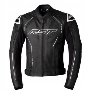 Kurtka Skórzana Rst S1 Ce Black/white Rozmiar M