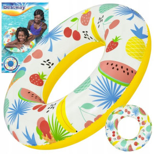 Małe Koło Kółko Dmuchane Dzieci Wody 61cm Bestway