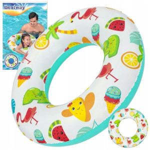 Małe Koło Kółko Dmuchane Dzieci Wody 61cm Bestway