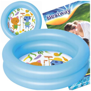 Basen brodzik kolorowe dno 61x15 cm Bestway 51061