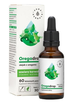 Aura Herbals Oregadrop Olejek z Oregano 30 ml