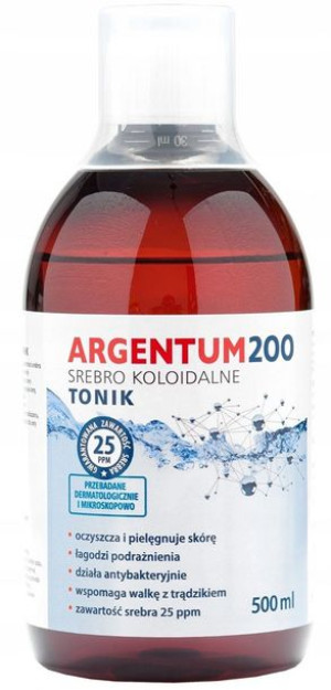 Aura Herbals Argentum Srebro Koloidalne 25PPM 500