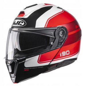 Hjc Kask Szczękowy I90 Wasco Czarny Czerwony M