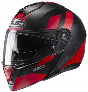 Hjc Kask Szczękowy I90 Syrex Czarny Czerwony M