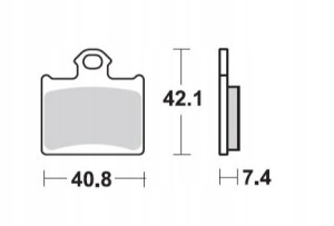 Moto-master Klocki Hamulcowe Kh602 Sinter Pro Oem