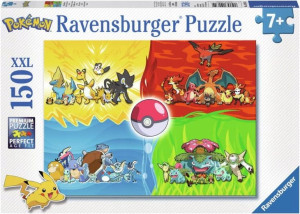 Ravensburger Puzzle Pokemon Duże 150 Elementów 7+