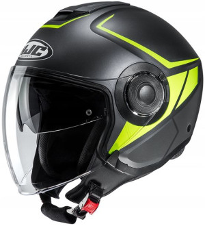 Hjc Kask Otwarty I40 Camet Czarny/żółty M