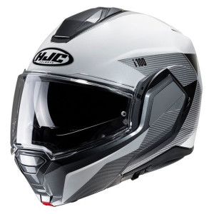 Hjc Kask Szczękowy I100 Beston Biały Szary Xl