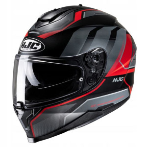Hjc Kask Integralny C70 Nian Czerwony Szary L