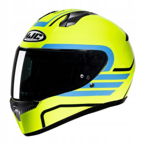 Hjc Kask Integralny C10 Lito Żółty Niebieski Xxs