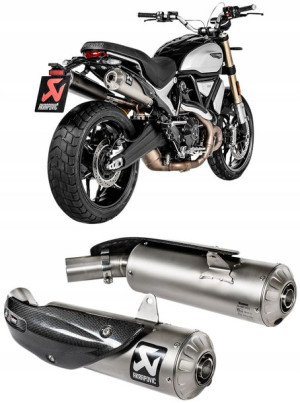 Tłumik Wydech Akrapovic SCRAMBLER 1100 2018-2022