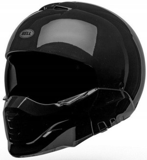 Bell Kask Szczękowy Broozer Solid Czarny M