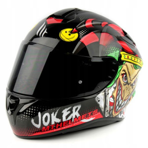 Mt Kask Integralny Targo Joker Czarny L + Szyba