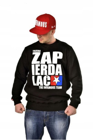 Bluza crewneck XL TRZEBA ZAPIERDALAĆ INFAMOUS