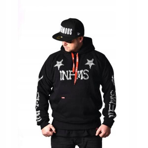 Bluza Bad To The Bone Infamous Team + Wlepy L