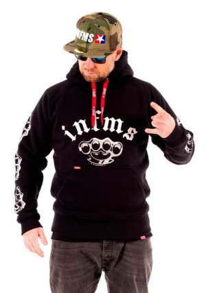 Bluza Infamous Outlaws M + Wlepy