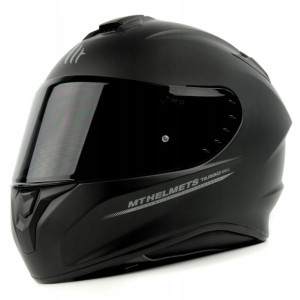 Mt Kask Integralny Targo Solid Czarny Xs + Szyba