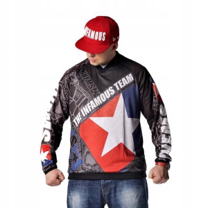 Bluza M Tz Black Jersey Infamous Team