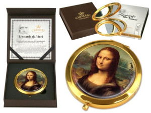 Lusterko Małe Do Torebki Leonarda Da Vinci