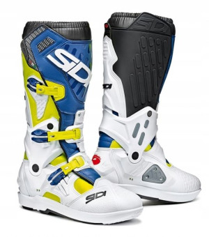 Buty Motocyklowe Sidi Atojo Srs Biały/niebieski 43