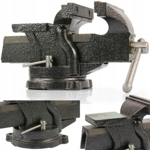 Imadło Ślusarskie Obrotowe 150 Mm Z Kowadłem