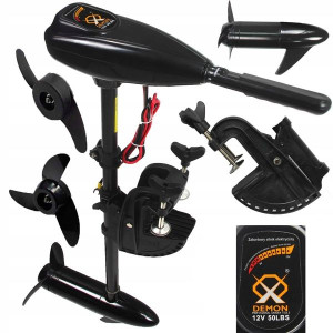 Silnik Zaburtowy Elektryczny Do Łodzi 12v 50lbs