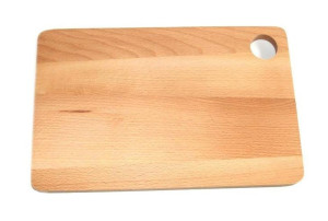 Deska Do Krojenia Drewniana Prostokątna 45 Cm