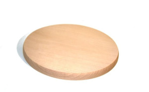 Deska Do Krojenia Drewniana Okrągła 22 Cm