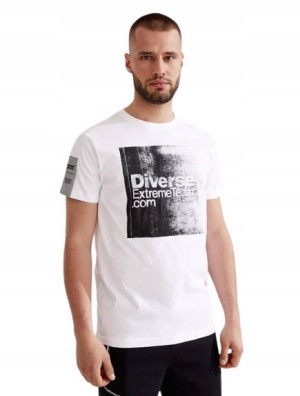 Koszulka Diverse Dext Lime Biała M