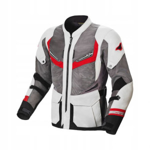 Macna Kurtka Aerocon Night Eye Szary/czerwony Xxxl
