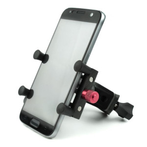 Motocyklowy uchwyt telefonu na kierownicę z USB