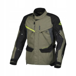Macna Kurtka Mundial Zielony/czarny/żółty Fluo Xl